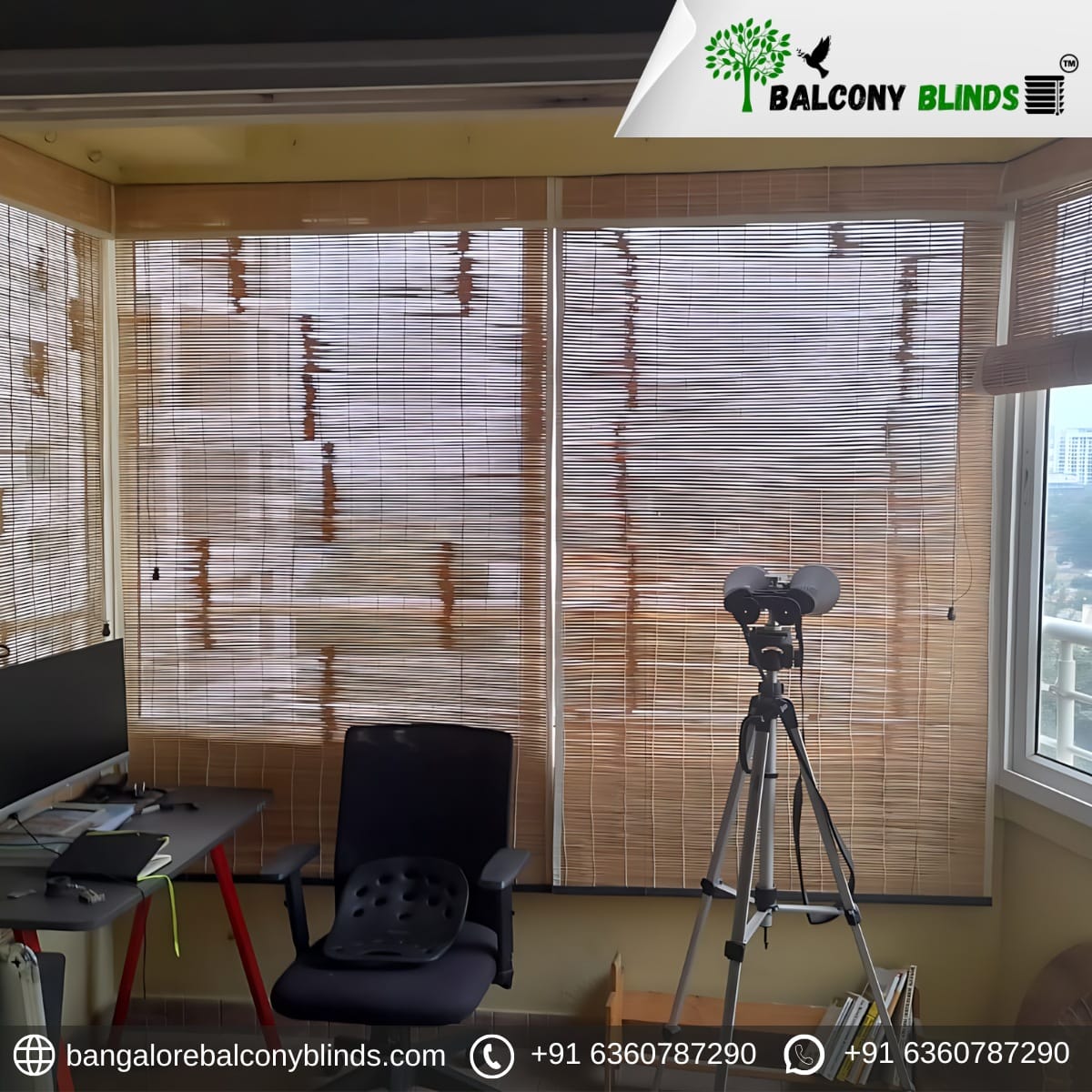 Bangalore-Balcony-Blinds-Natural-Bamboo-Blinds-Featured-Image