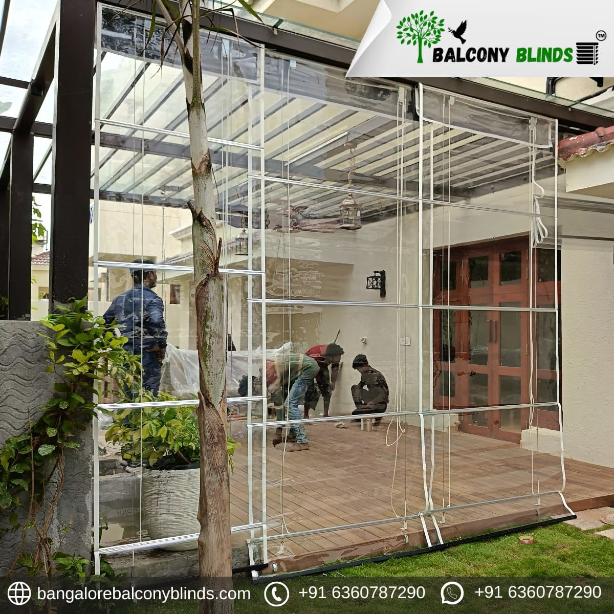 Bangalore-Balcony-Blinds-Transparent-PVC-Monsoon-Blinds-Featured-Image